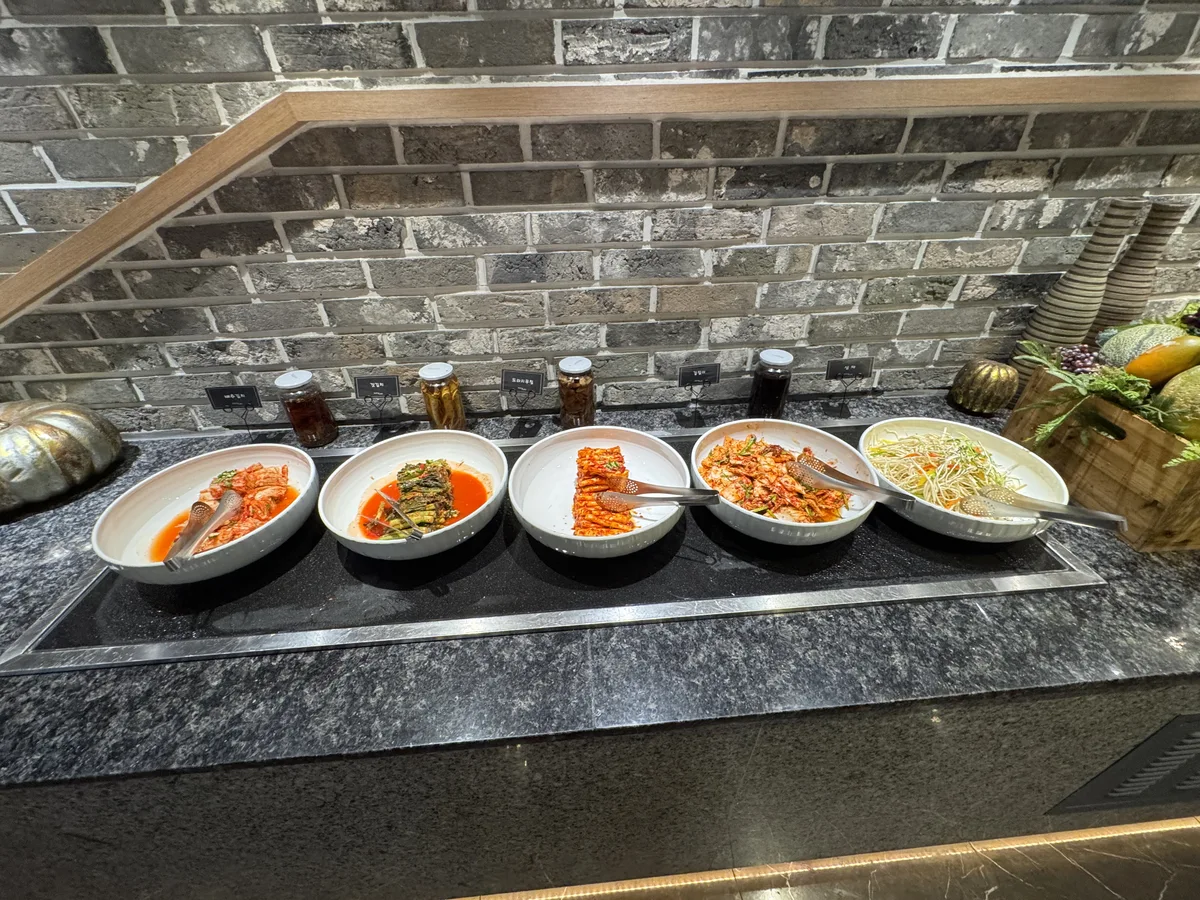 반찬 코너