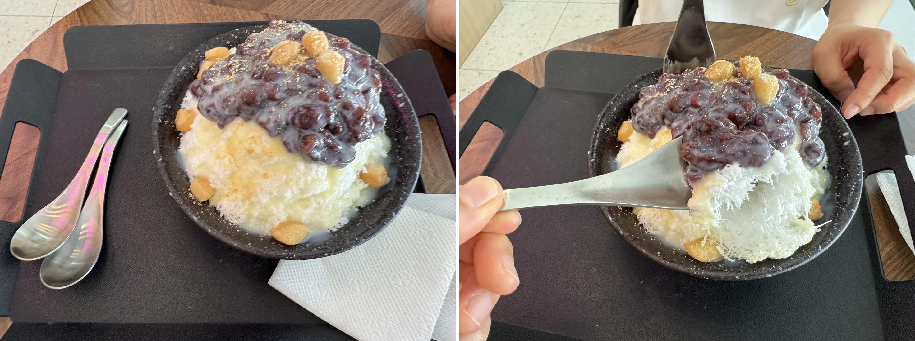 밀크팥빙수