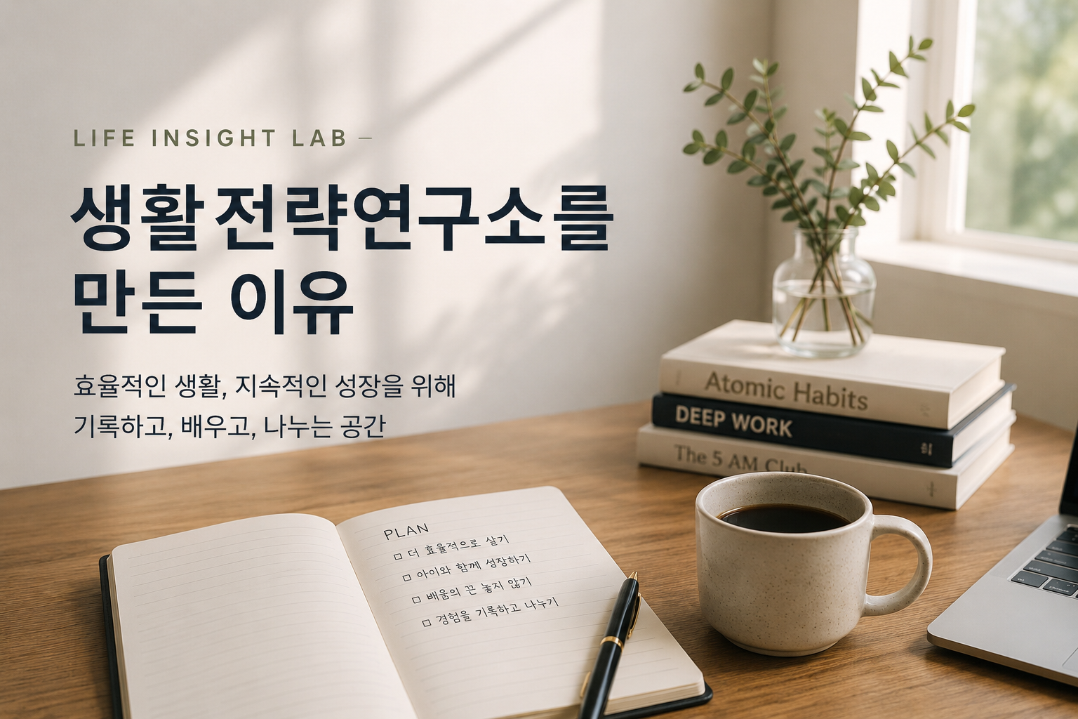 생활전략연구소를 시작한 이유