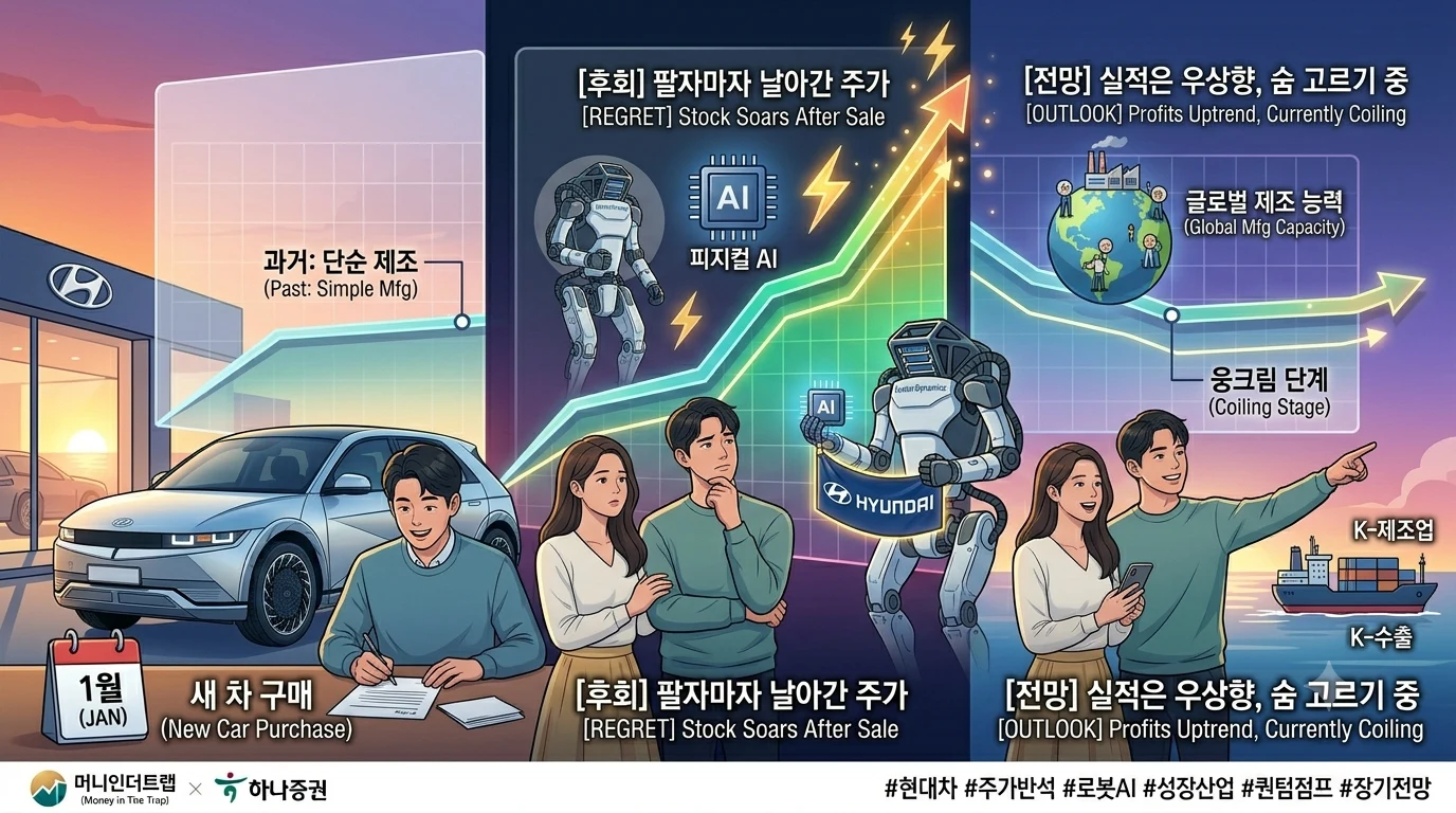 현대차 주가 전망 – 역대급 실적인데 왜 안 오를까? (feat. 하나증권 빈센트)