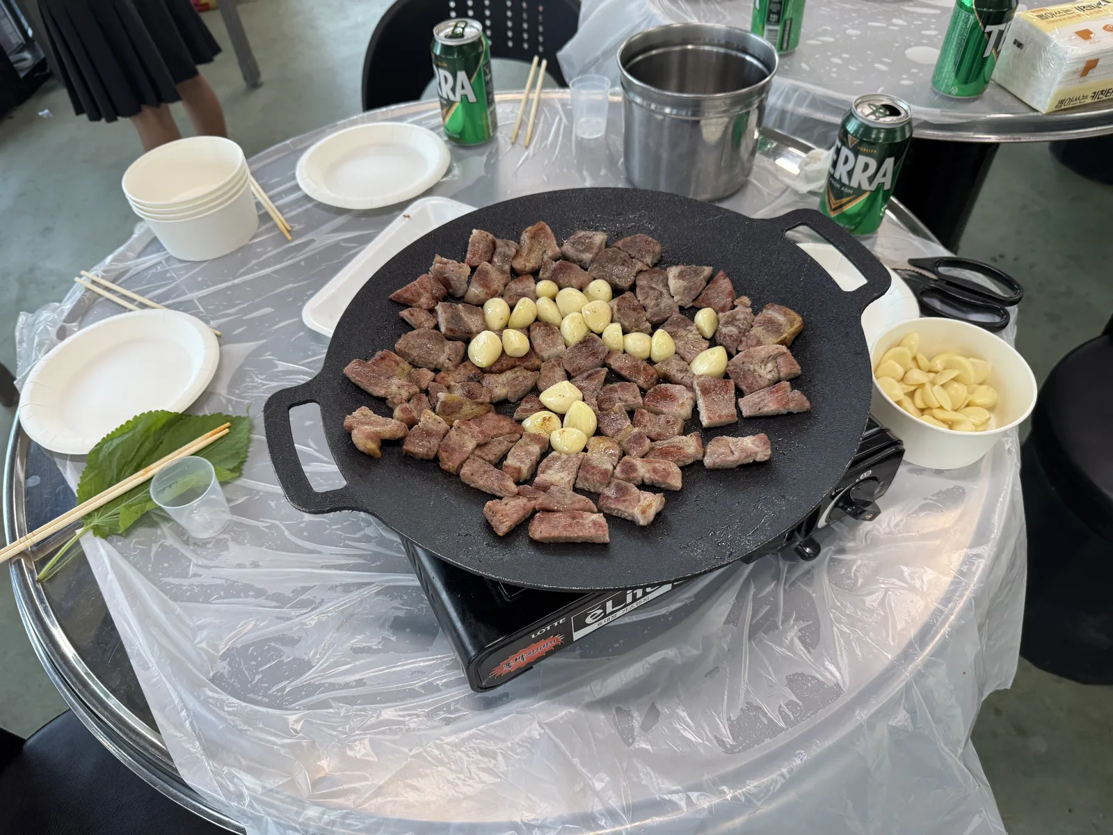 저녁 식사 — 구운 고기