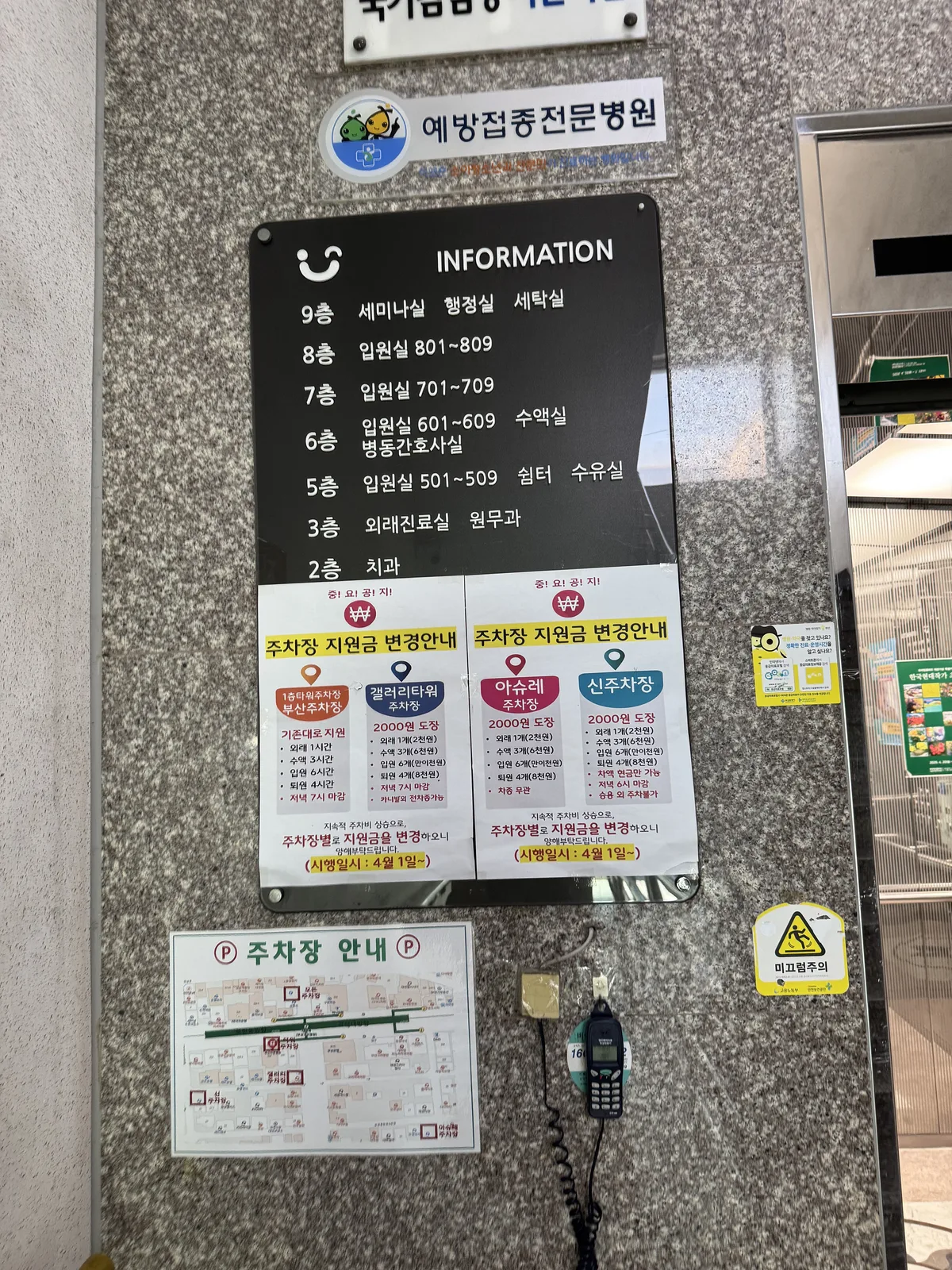 층별 안내판