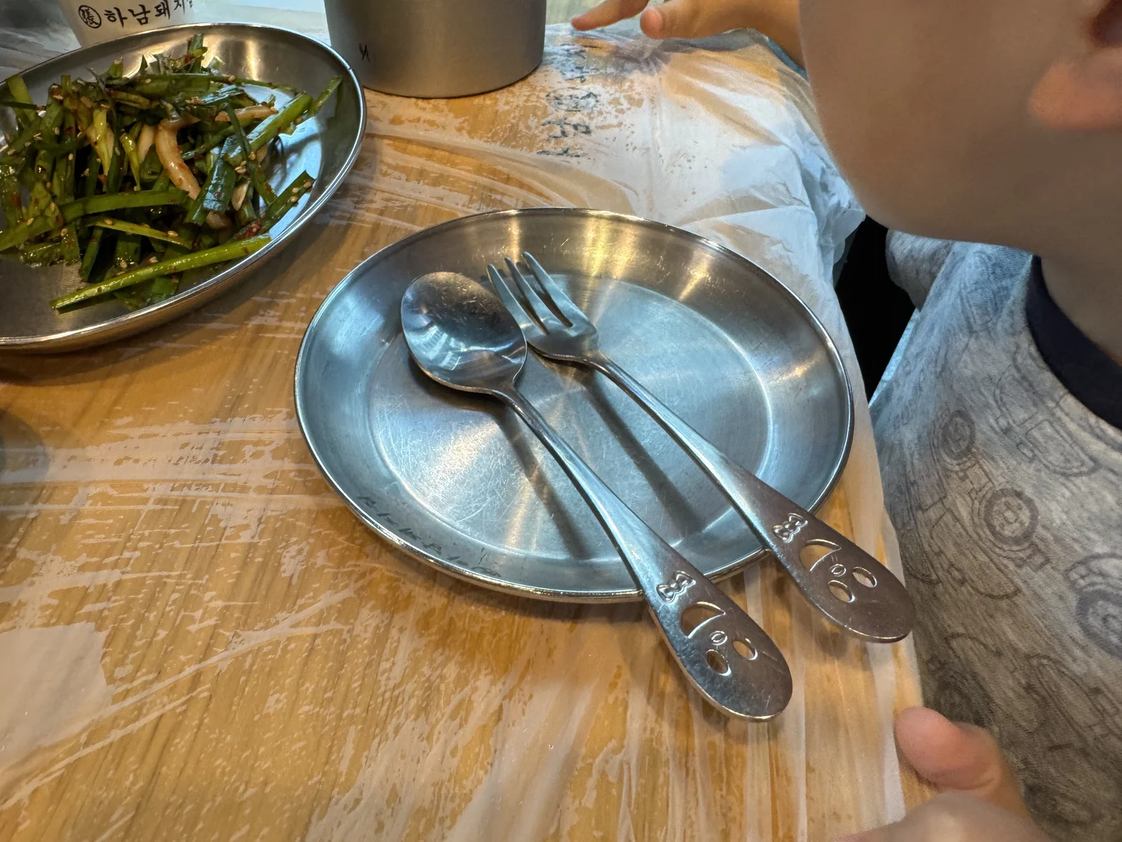 아이용 동물모양 수저